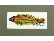 BR077A3 Bedri Rahmi Ey&uuml;bo&gbreve;lu Horozbina