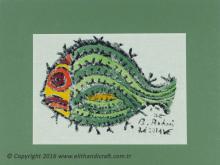 BR022C15 Bedri Rahmi Ey&uuml;bo&gbreve;lu Mercan