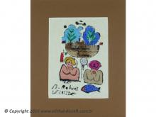 BR122C04 Bedri Rahmi Ey&uuml;bo&gbreve;lu N&uuml; ve Karag&ouml;z&uuml;n Gemisi